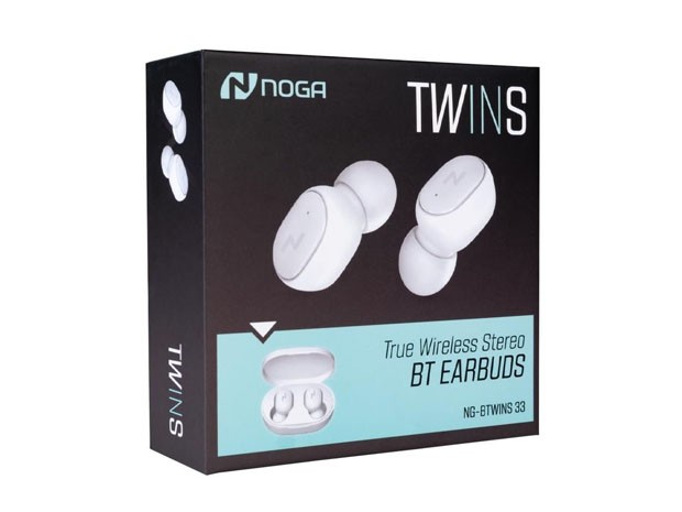 &+  AURICULAR BT BLUETOOTH NOGA  NG-BTWINS 33